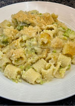Foto di Pasta al forno Veg con broccolo romanesco