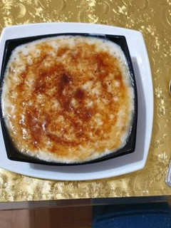 Una foto de Arroz con leche al marsala