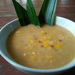 A picture of Bubur jagung manis.
