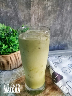 Foto resep Es Susu Matcha