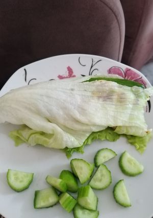 صورة لوصفة ساندويش جبنة بالخس