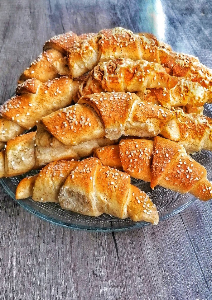 Sós-sajtos kifli recept fotója