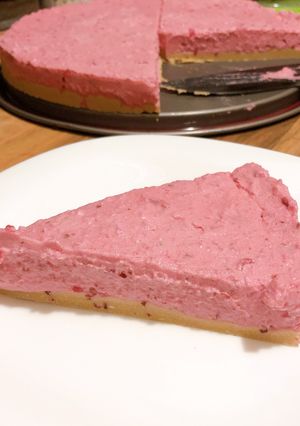Ribizlis-meggyes túrótorta recept fotója