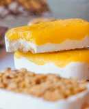 Helados cheesecake de mango