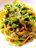 Spaghetti in Salsa di Pane Scalogno e Alici