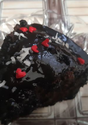 عکسی از دستور کیک خیس شکلاتی با کاکائو