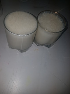 A picture of Banana milkshake.
