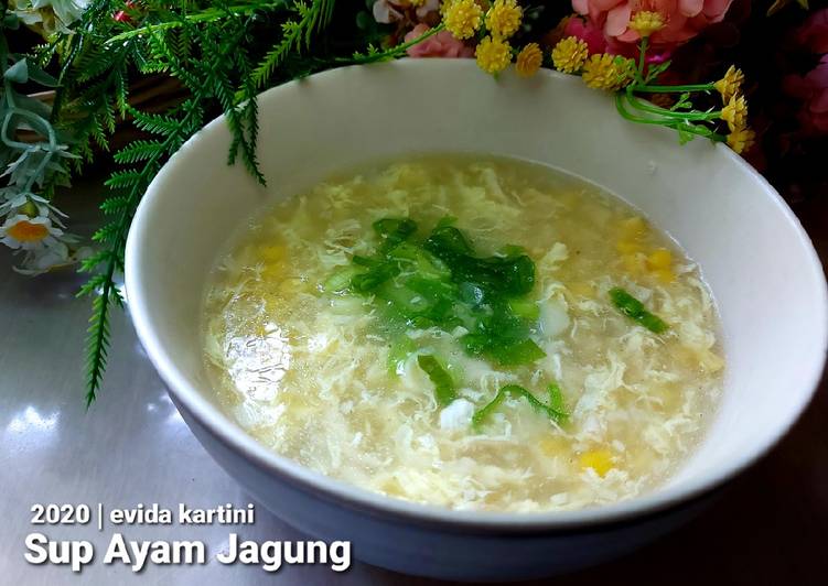 Resep @ENAK Sup Ayam Jagung resep masakan rumahan yummy app