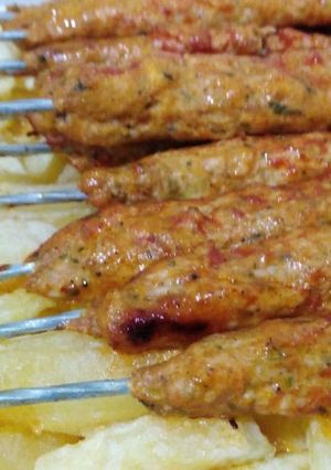 صورة لوصفة شيش كباب 🌯🍢 طري و بنيييين 😋💚