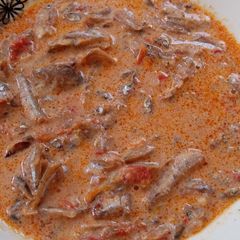 Stewed Omena with milk A picture of Stewed Omena with milk.