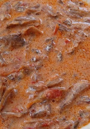 A picture of Stewed Omena with milk.