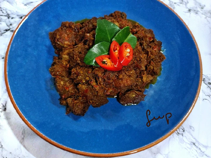 Cara Mudah Membikin Resep [14] Rendang Sapi Bumbu Instan yang Sempurna Anti Ribet, Uenak Banget