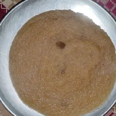 A picture of Suji ka halwa.
