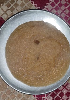 A picture of Suji ka halwa.