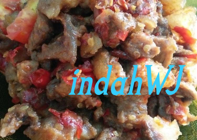 Anti Ribet, Buat Dendeng sapi balado pedas gurih Untuk Jualan