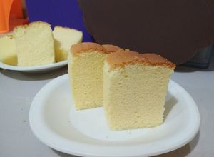 Foto resep Japanese Cheese Cake (pake keju Kraft Cheddar)