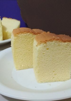 Foto resep Japanese Cheese Cake (pake keju Kraft Cheddar)