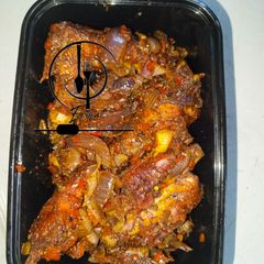 A picture of PEPPERED CHICKEN chicken.