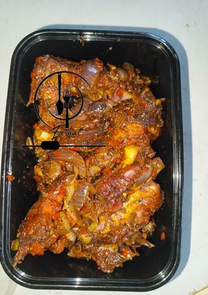 A picture of PEPPERED CHICKEN chicken.