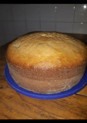 Una foto de Bizcocho rico y esponjoso