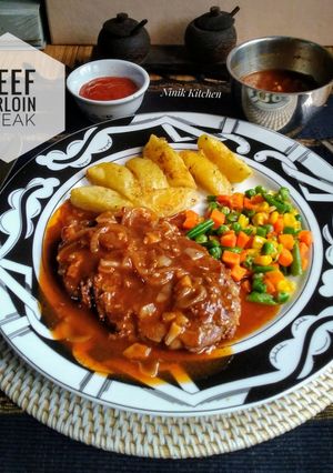 Foto resep Beef Sirloin Steak