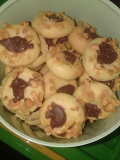 Foto resep Thumbprint coklat kacang