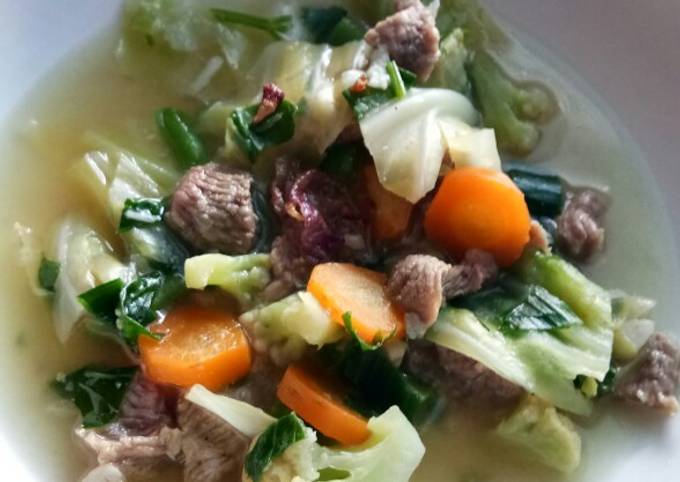 Langkah Mudah Menyiapkan Sayur Sop Daging Yang Lezat Sekali