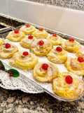 Caracolas Brioche con crema, “sin gluten”