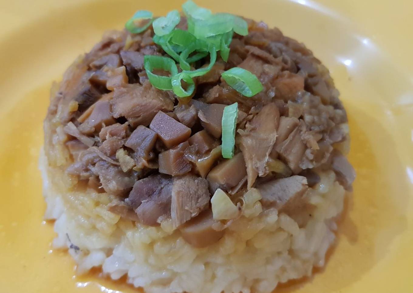 Nasi Tim Ayam dan Soup