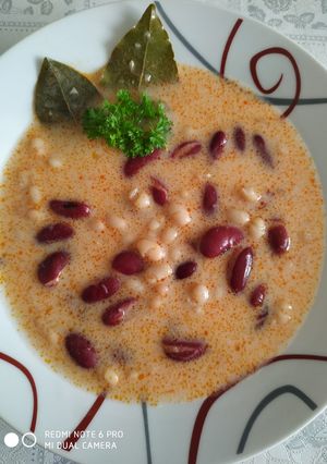 Vegyes, savanyú bableves recept fotója