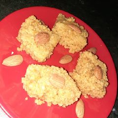 A picture of Homemade milk cake.