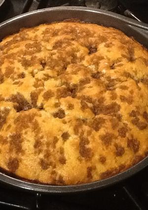 A picture of Moma's Coffee Cake.