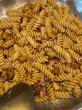 Fusilli con Foie y Manzana Caramelizada