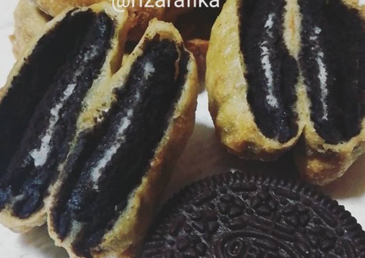 Langkah Mudah untuk Membuat Oreo Goreng #FF, Enak Banget