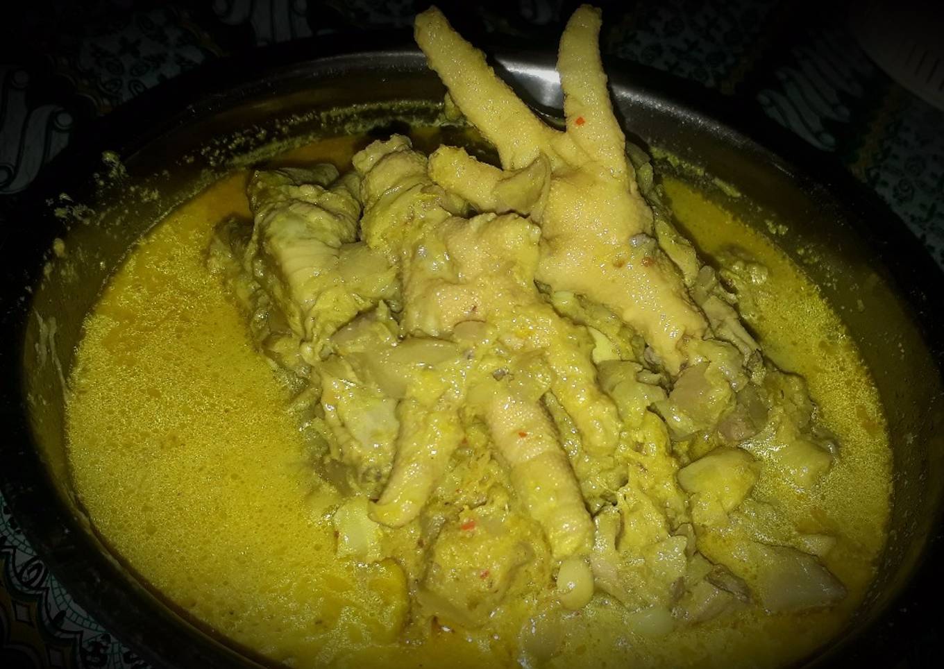Gulai Nangka Ceker