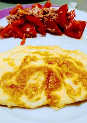 Foto principal de Tortilla francesa rellena de queso