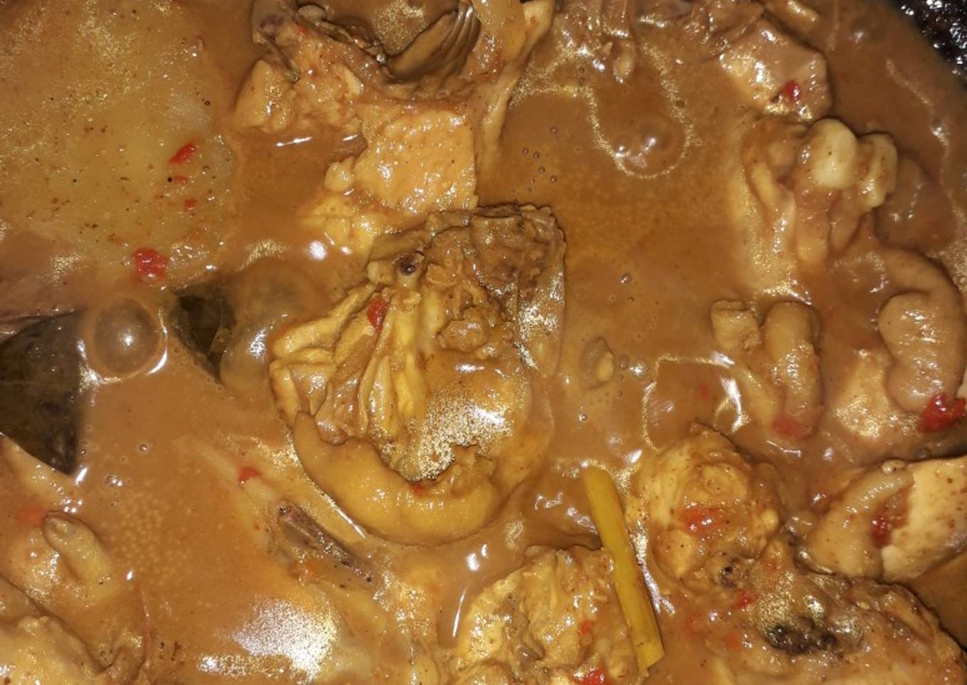 Rendang Ayam + kentang
