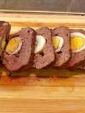 Stuffed Meatloaf with Eggs