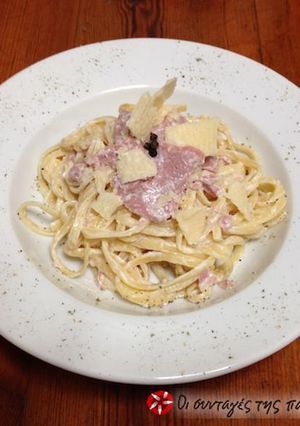 Φωτογραφία της συνταγής Μακαρόνια με mascarpone και luncheon meat