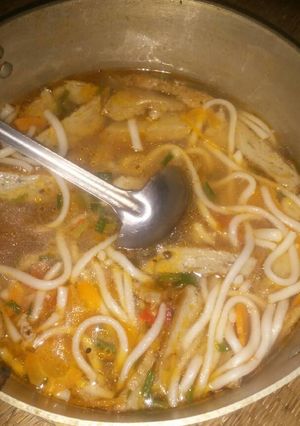 Hình của món Bánh canh chả cá phú yên.