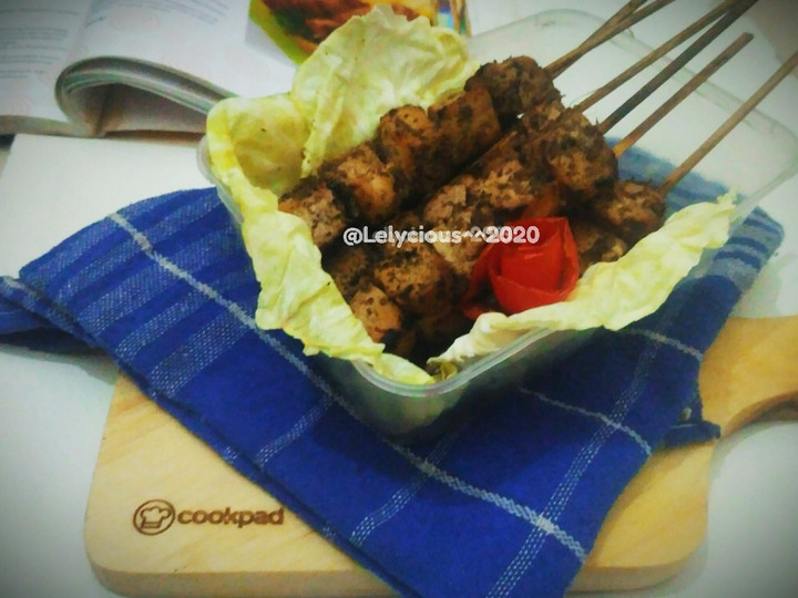 Resep: Sate Tahu Bumbu Kelapa Enak Dan Mudah