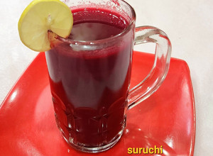 A picture of Amla Carrot Beetroot Detox Juice.