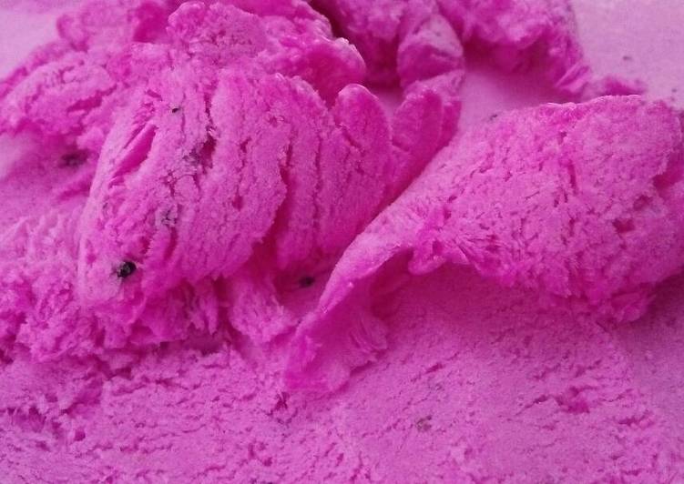 Bagaimana Membuat Ice cream buah naga yang Bisa Manjain Lidah