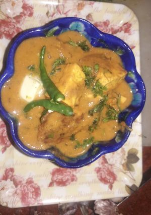 A picture of Paneer Tikka Makhani.