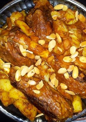 صورة لوصفة موزات اللحم مشوية بالفرن