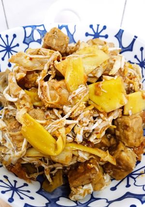 Foto resep Sambal Goreng Tempe Jantung Pisang
