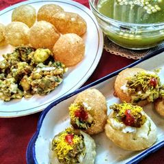 A picture of Pani puri.
