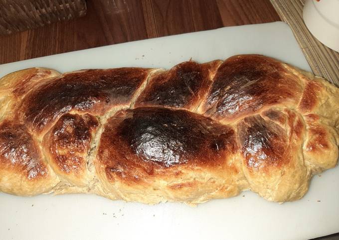 Recipe of Homemade Honey Challah Bread