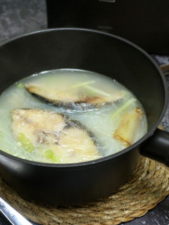 土魠魚米粉湯 的食譜成品照片