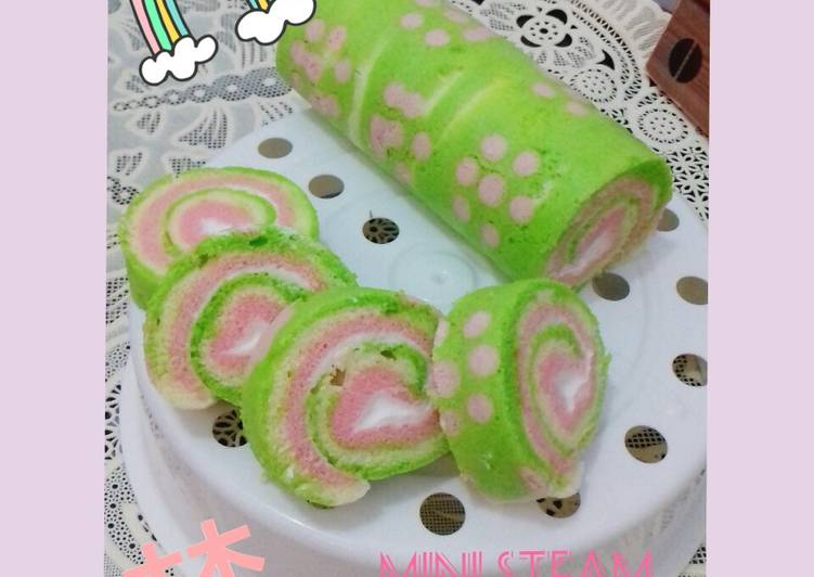 Mini Steam Roll Cake